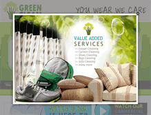 Tablet Screenshot of greenclean.co.in